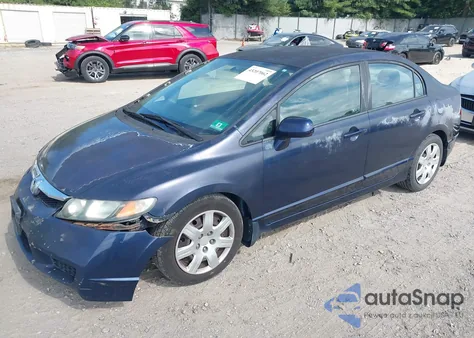 2010 Honda Civic Lx z USA, uszkodzony, nr VIN 2HGFA1F51AH546241